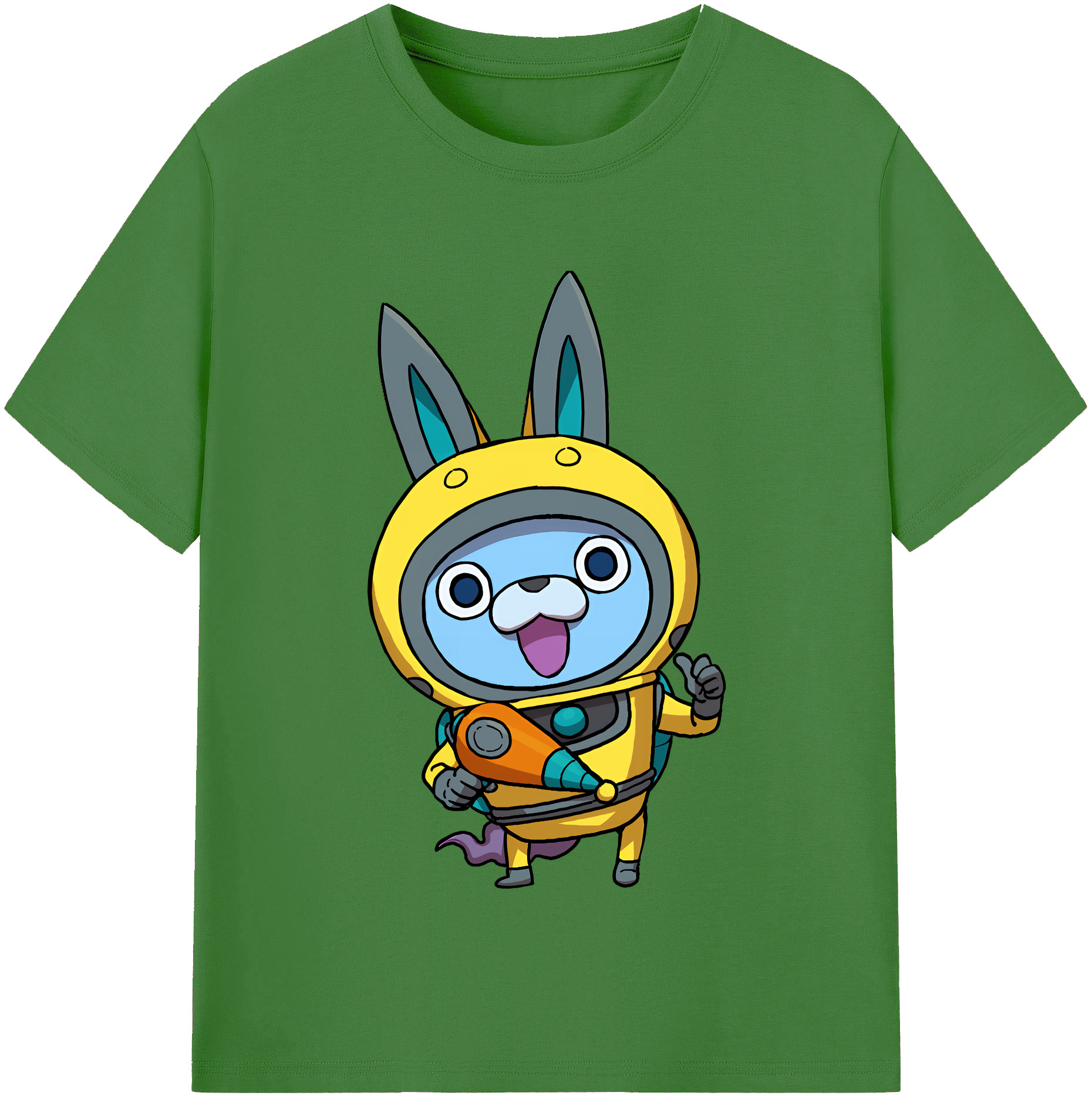 （画像用） 妖怪ウォッチ Yo-kai Watch レディースカジュアルプリントTシャツ（綿100％）